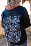 Chaqueta de cuero sintético