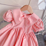 Vestido rosa para niños