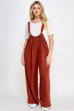 FREE  Wide Leg Jumpsuit Overalls